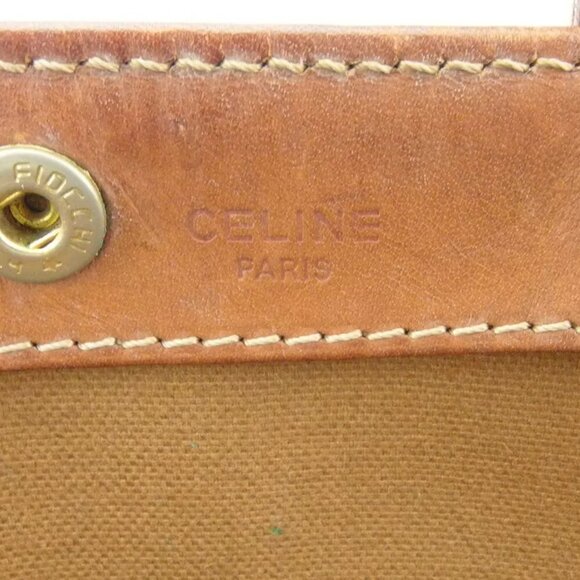 Celine tote bag macadam PVC ?~ leather Authentic used T18476 - Picture 9 of 9